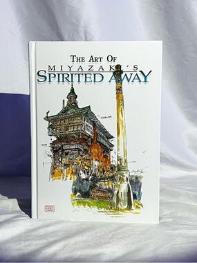 The Art of Miyazaki's Spirited Away Hardcover Art Book - White